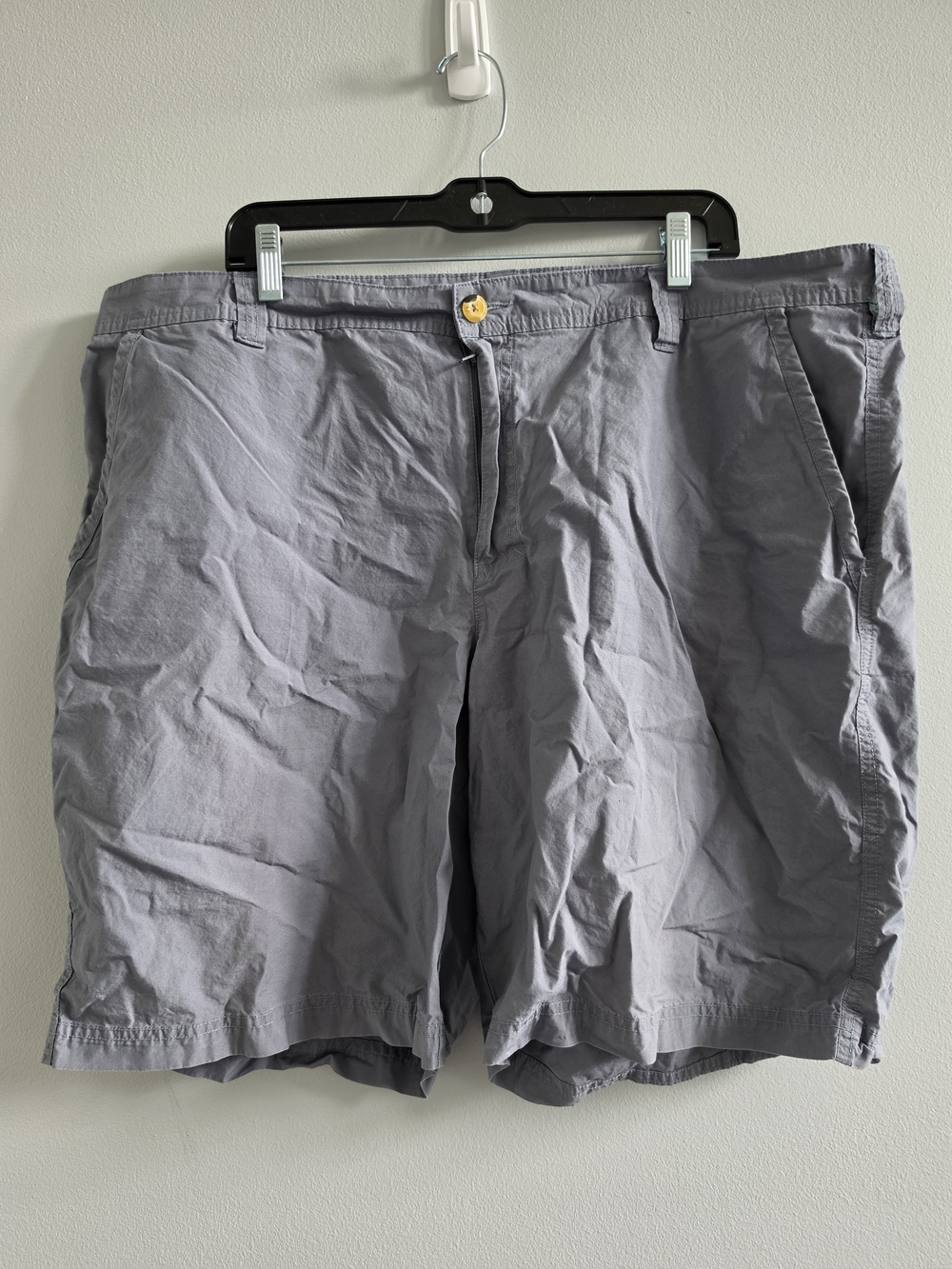Columbia PFG Mens Shorts 42 Gray Outdoor Hiking Fishing 9 Inseam